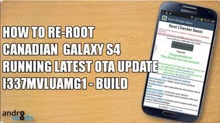 Root Canadian Galaxy S4 (Rogers, Bell, Telus) running MG1 OTA screenshot 5