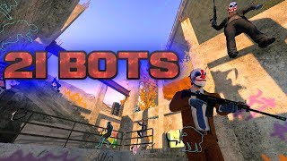 PAYDAY 2 - 21 Bots (Big Lobby Mod) #1 PAYDAY 2 - 21 Bots (Big Lobby Mod) #1