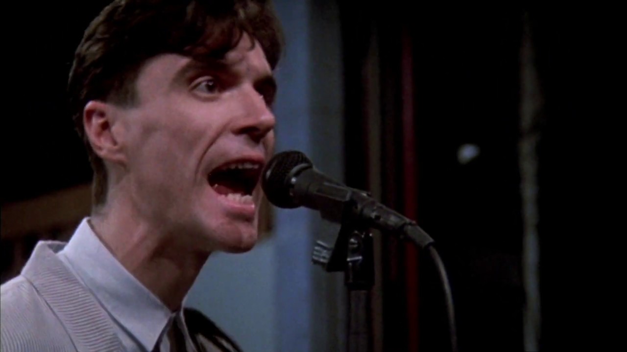 Killers talking. Talking heads Psycho Killer. Talking heads 1984. Дэвид Бирн stop making sense.