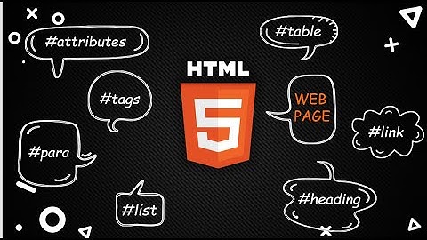 Lecture 2: Basic HTML tags and write first code in HTML