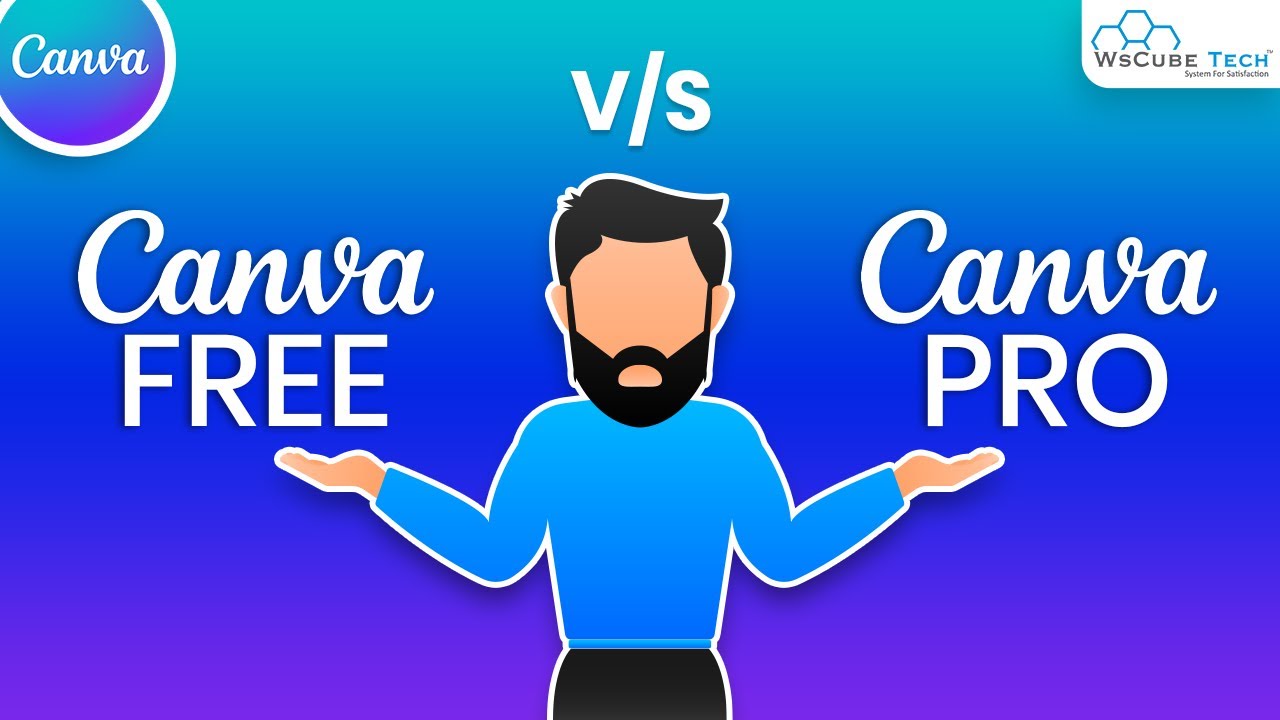 ⁣Canva Pro VS Canva Free - What's the Difference? - Complete Overview