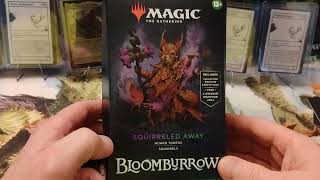 MTG Bloomburrow Squirreled Away Commander Deck unboxing #mtg #tcg #bloomburrow #magic #packopening