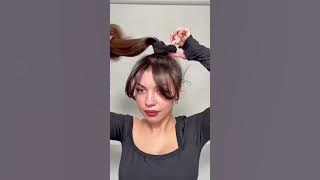 it looks so cute from the side omg #hair #messybun #hairhack