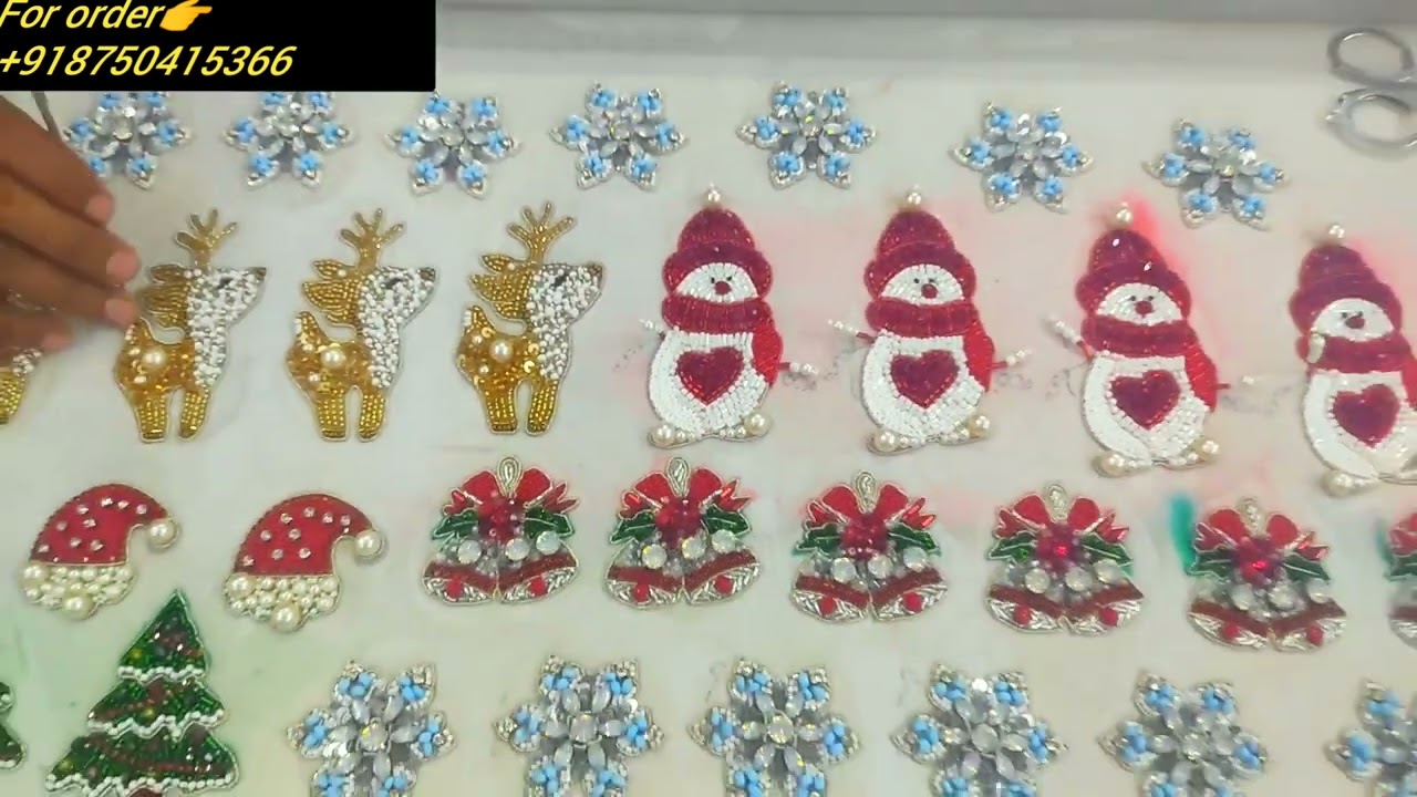 How to make embroidery patch work // 3D patchwork design //customem