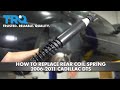 How to Replace Air Bag to Coil Spring Conversion Kit 2006-2011 Cadillac DTS