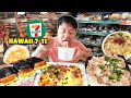 24 hours eating only grocery store  7eleven food in maui hawaii
