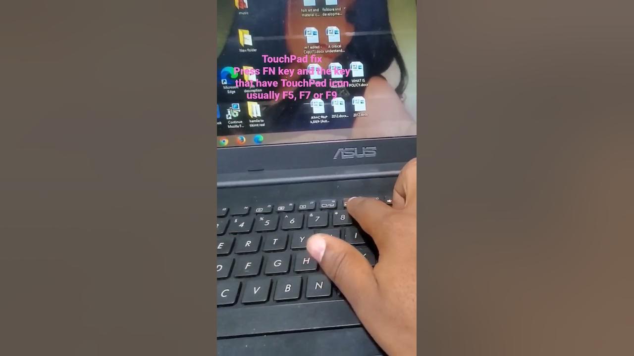 Laptop touchpad won t work do this youtube
