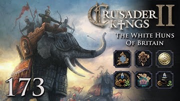 CKII: The White Huns of Britain — Part 173 - Double Hosting