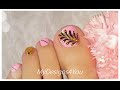 Pink Toenail Art Design | Дизайн Ногтей Педикюр ♥ (Delicate and Feminine) 😍