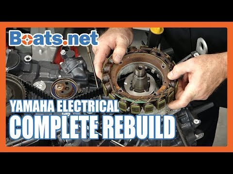 Yamaha F225 Rebuild Pt 6: Timing Belt and Electrical | Yamaha F225 Flywheel Installation | Boats.net