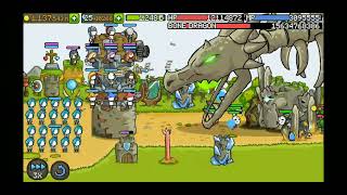 Grow Castle Bone Dragon vs AFK