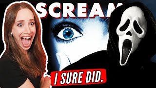 First Time Watching SCREAM Reaction... I SURE DID.