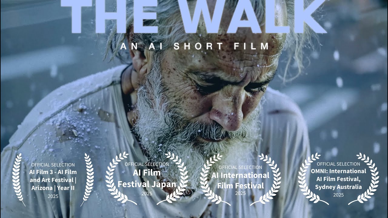 Frame from The Walk