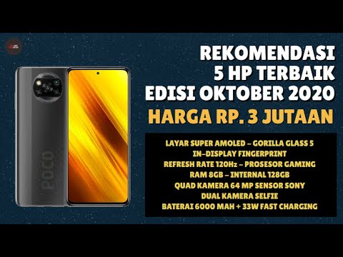 7 HP Android 3 Jutaan Terbaik 2020, Wajib Beli Sekarang!. 