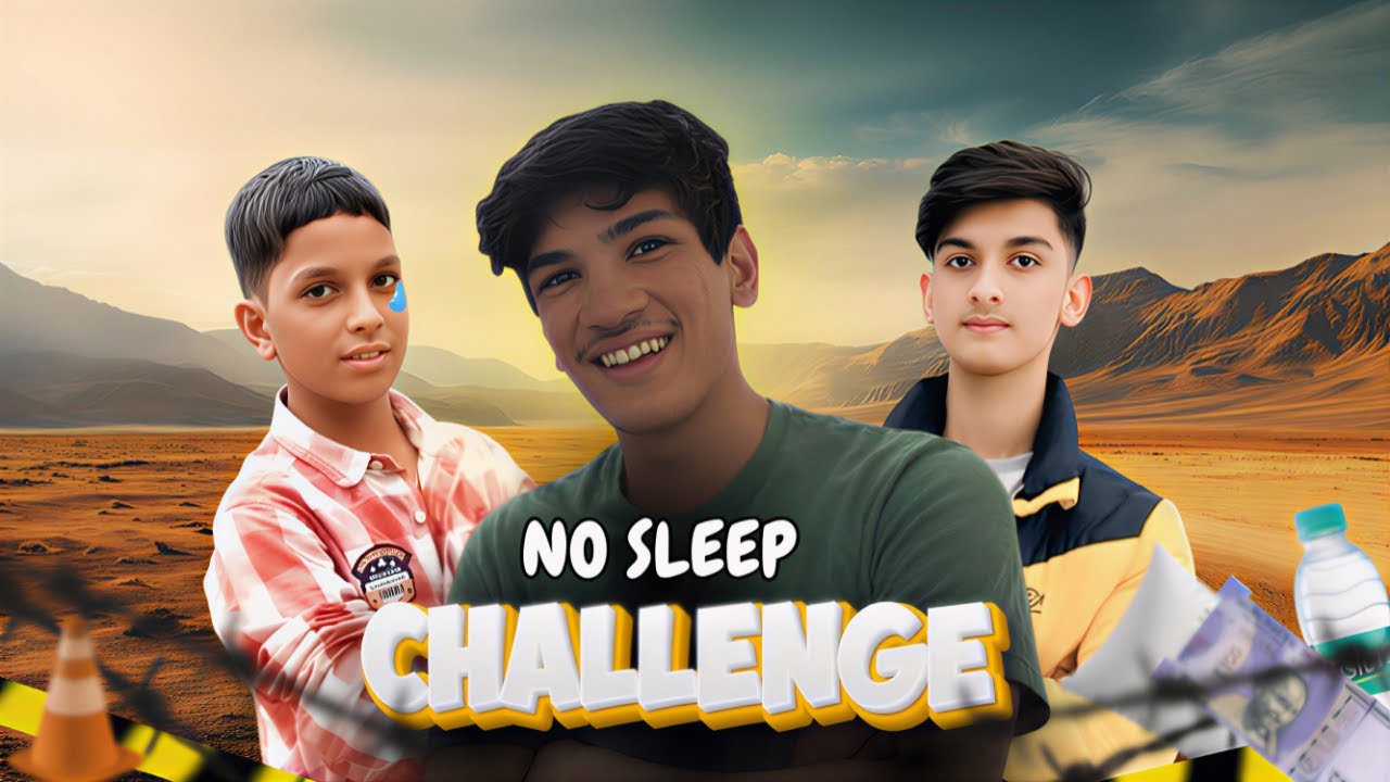 Whole Night No 💤 Challenge With Brothers & Sister 🤔