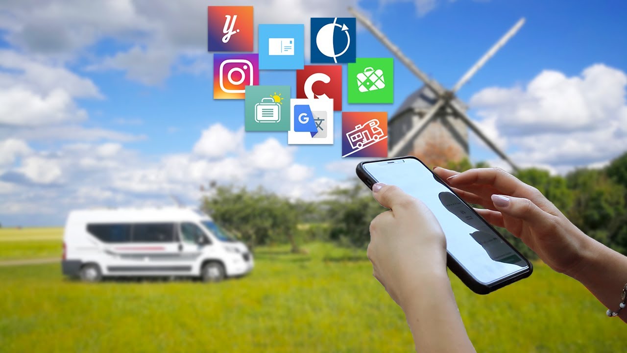 Les 10 applications utiles pour voyager en camping-car