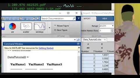 Membuat Grafik Menggunakan Matlab dari data Ms Excel 3