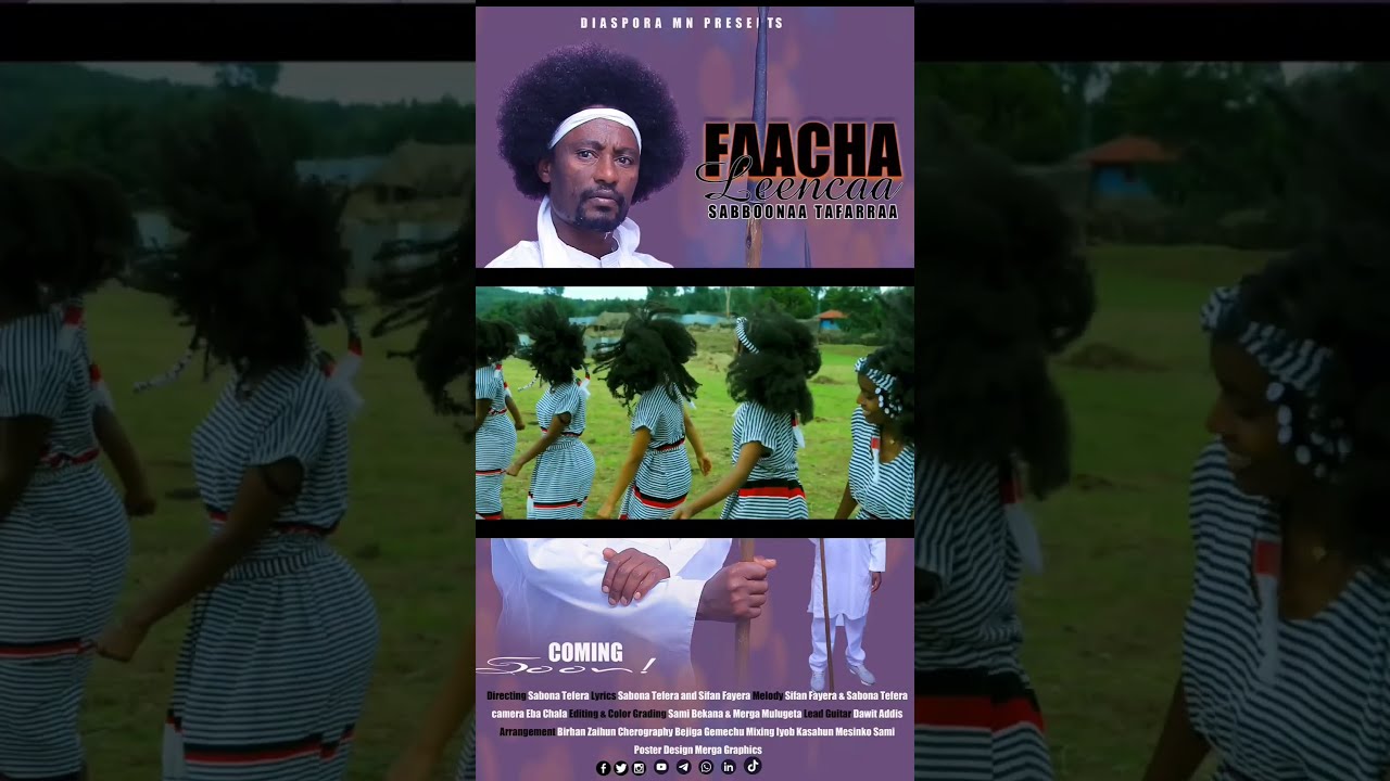 FAACHA LEENCAA by Sabboonaa Tafarraa new oromoo music 2024  oromomusi
