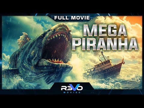 MEGA PIRANHA | FULL ACTION THRILLER FILM | GIANT CREATURE MOVIE | REVO MOVIES