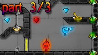 FireBoy and WaterGirl 4: The Crystal Temple Walkthrough part 3/3, Final Levels - New Adventure Games screenshot 4