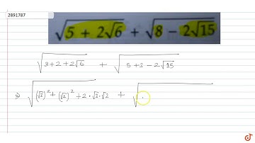 `sqrt(5+2sqrt(6))+sqrt(8-2sqrt(15))`