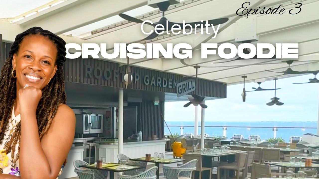 Dinner At Rooftop Garden Grill | Celebrity Beyond Cruise