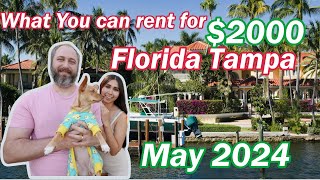 WHAT CAN YOU RENT IN FLORIDA FOR $2000 IN 2024. House  Room tour.
