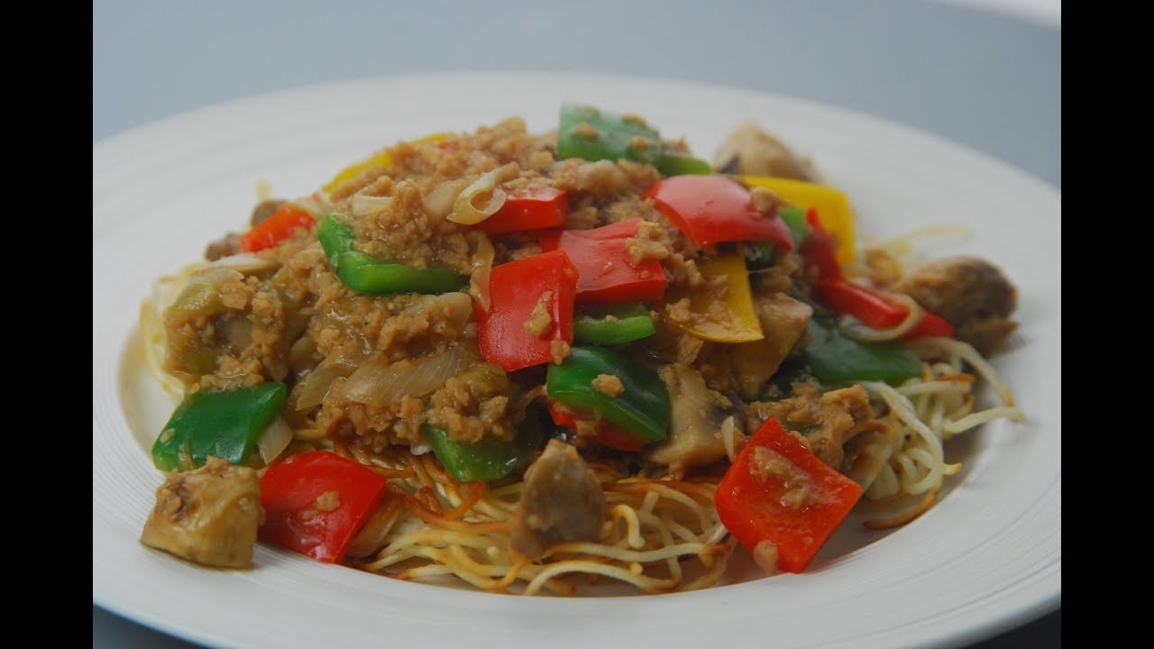 Canton Style Vegetarian Chowmein