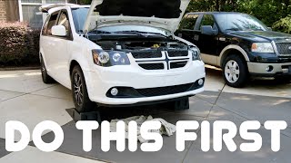 Dodge Caravan Chrysler Town and Country Transmission filter change