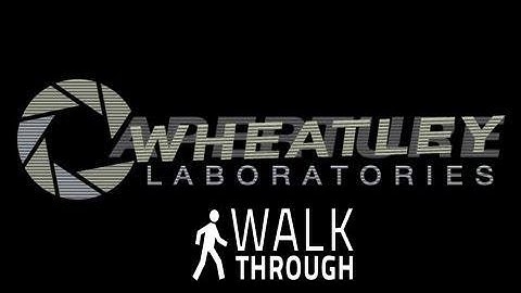 Portal 2 Walkthrough with Spitfire - Smashing Monitors and loving it to death.