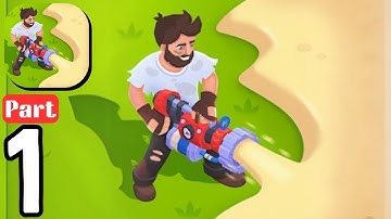 Wasteland Life - All Levels Gameplay Walkthrough Part 1 , Mobile Game Tutorial Android, iOS