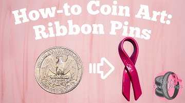 How to Make Ribbon Pins out of Coins | Fud’s Coin Rings