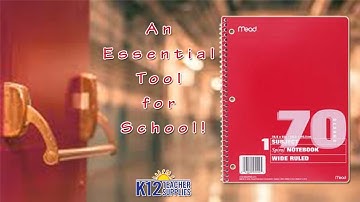 Best Spiral Notebook - Mead Notebooks - 1 Subject Notebook