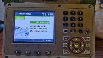 How to set orientation with angel method in leica TS07 @binudboruah5156