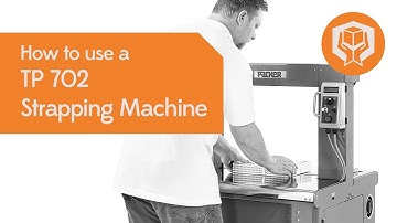 How to use a TP 702 Strapping Machine | Packaging Equipment