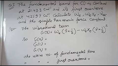 Problems on atomic and molecular spectroscopy