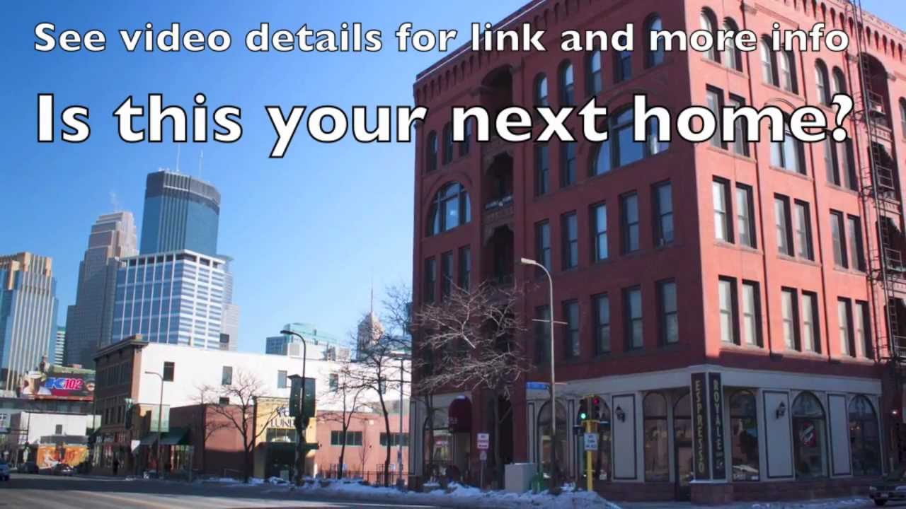 Condo For Sale Live In Style In Downtown Minneapolis! YouTube