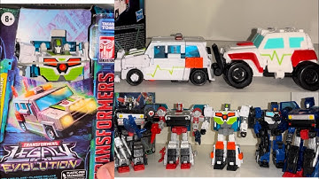 Transformers legacy evolution Autobot Medix review. Generations rescue bot!