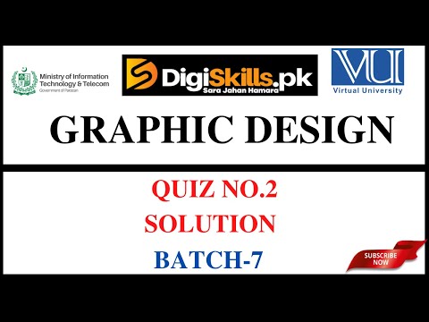 Digiskills Graphic Design Quiz-02 Solution Batch 07