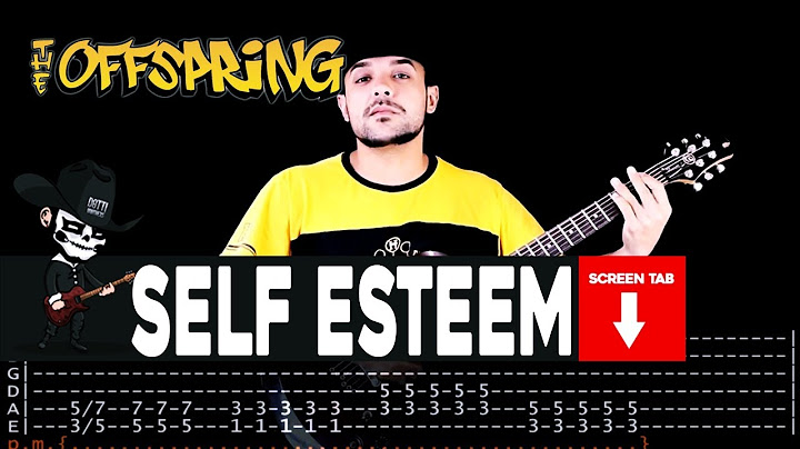 Self Esteem Guitar version - Guitar performance video thumbnail