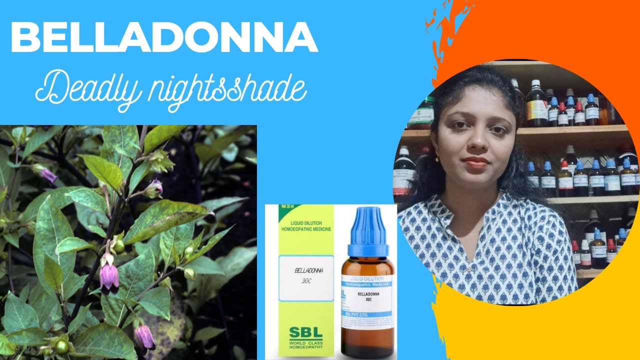 Belladonna Homeopathic Medicine Uses In Hindi BELLADONNA ||HOMEOPATHIC MEDICINE BELLADONNA IN HINDI|| - YouTube