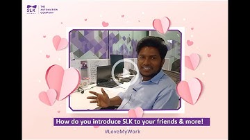 How do you introduce #SLK to your friends & more! #LoveMyWork