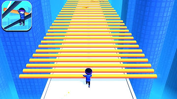 ✅Roof Rails All Levels Gameplay Walkthrough iOS,Android New Update Max Skills #8