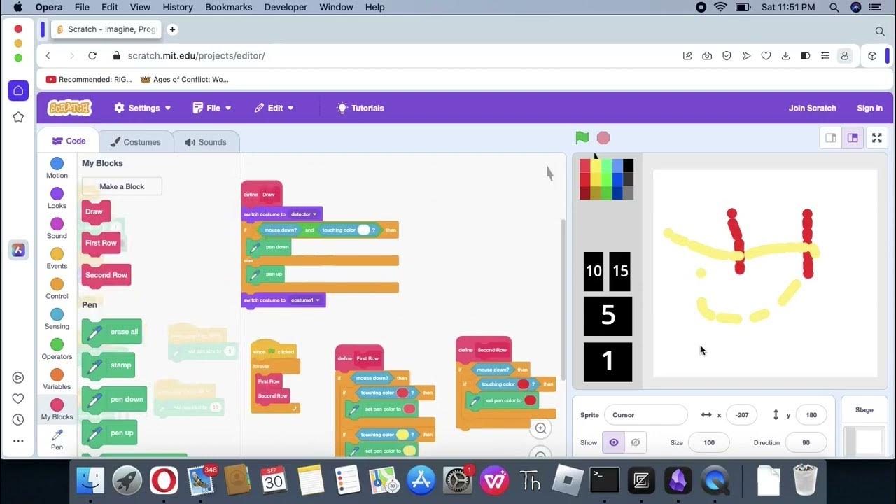 Scratch Tutorial | How To Create A Drawing App Using Scratch - YouTube