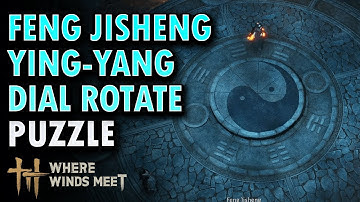 Feng Jisheng Ying Yang Dial Rotate Puzzle - Where Winds Meet
