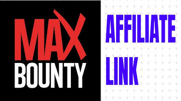 How To Get Your Affiliate Links On MaxBounty