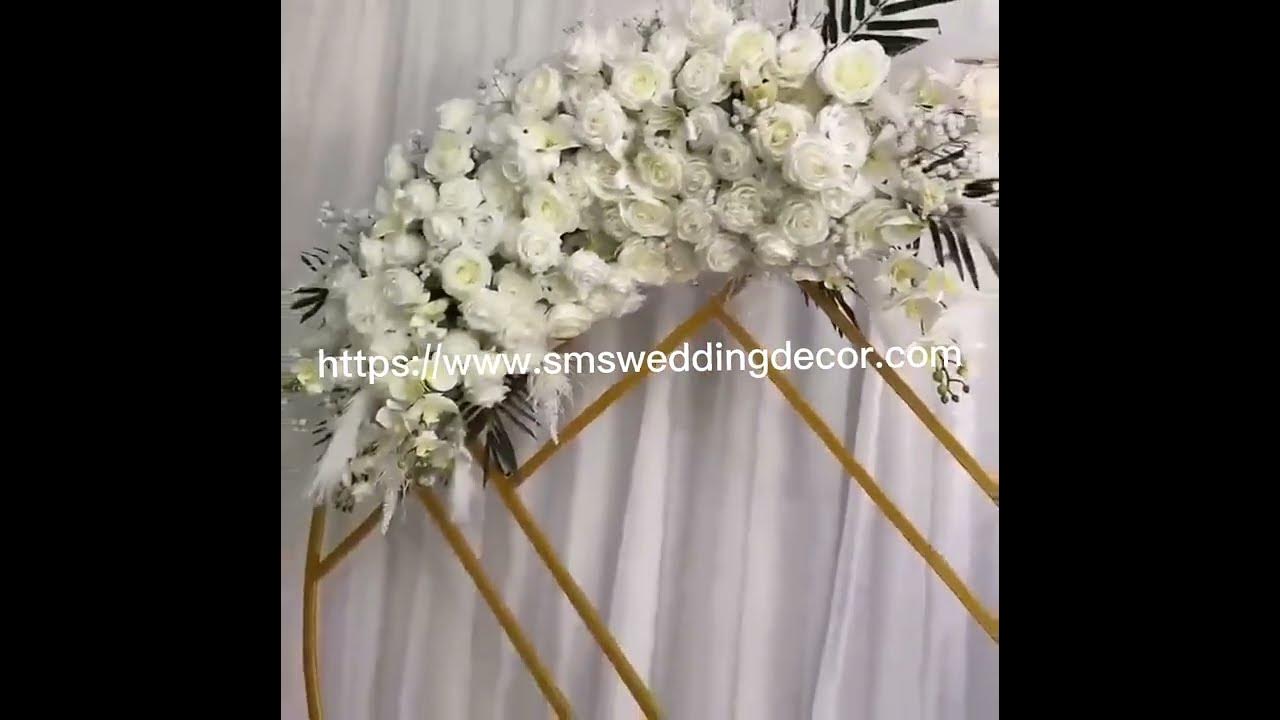 Flower Arrangement For Arch YouTube