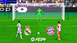 BAYERN MUNICH VS REAL MADRID FIFA 24 UCL FINAL PENALTY SHOOTOUT