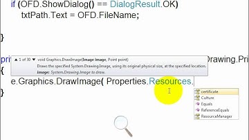 7  حل تمرين 2   Report Print Preview Dialog   Print Document