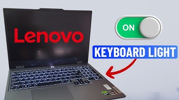 How to Turn on Keyboard Light on Lenovo Laptop